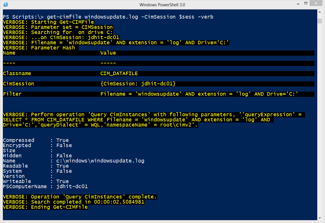Find Files with PowerShell 3.0 • The Lonely Administrator