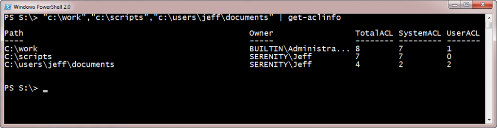 Get ACL Information with PowerShell • The Lonely Administrator