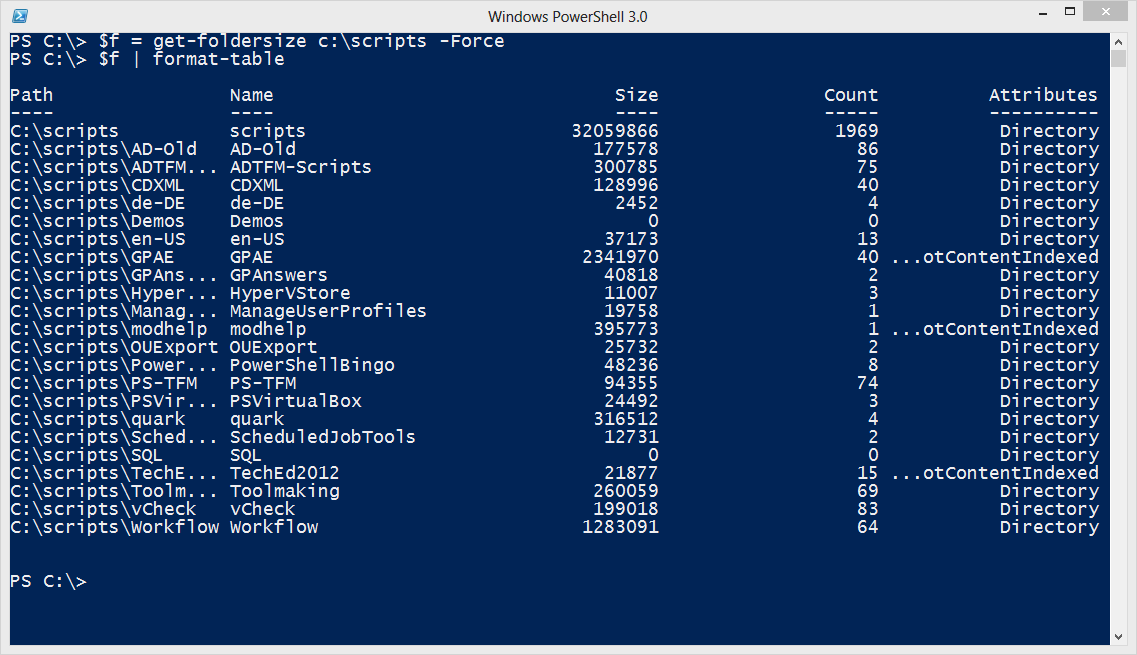 Lists folder. POWERSHELL script. Windows POWERSHELL Commands list. Атрибут dir. Пакеты из коллекции POWERSHELL.