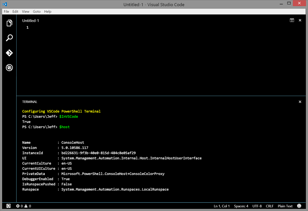 Configuring the VSCode PowerShell Terminal • The Lonely Administrator
