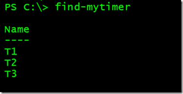 Find my PowerShell timer variables