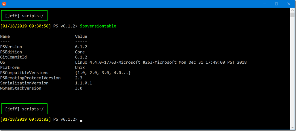 PowerShell Core on Linux
