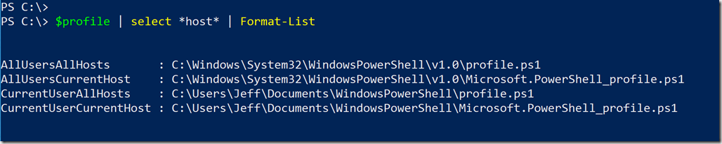 Windows PowerShell Profile Scripts