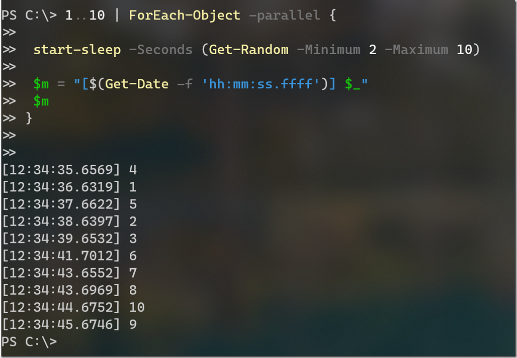 Making Sense Of Parallel ForEach Object In PowerShell 7 The Lonely Administrator