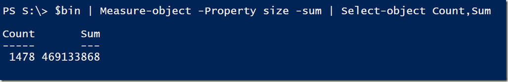 Measuring the Recycle Bin with PowerShell