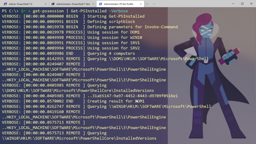 Get Installed Powershell Versions • The Lonely Administrator 5661