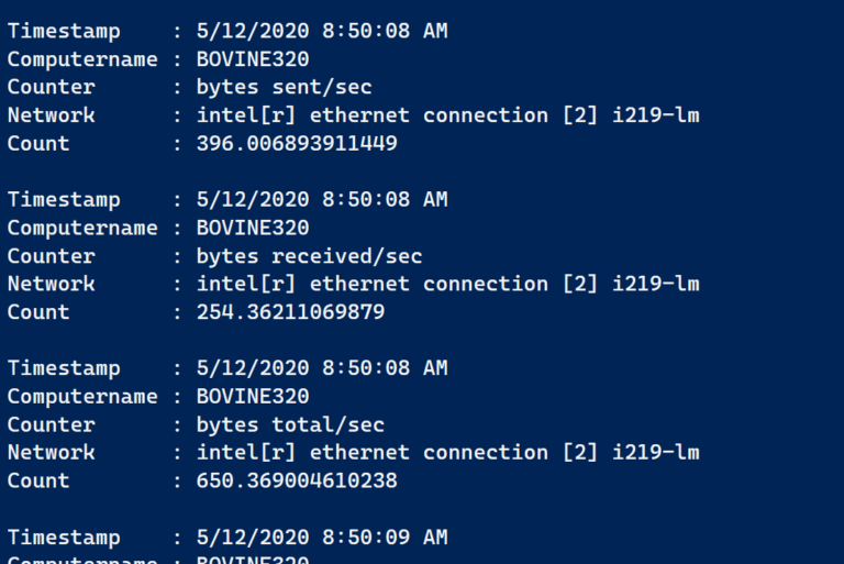 A PowerShell Network Monitor • The Lonely Administrator