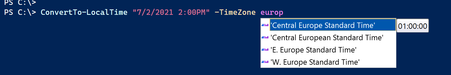 Convert to Local Time PowerShell • Administrator