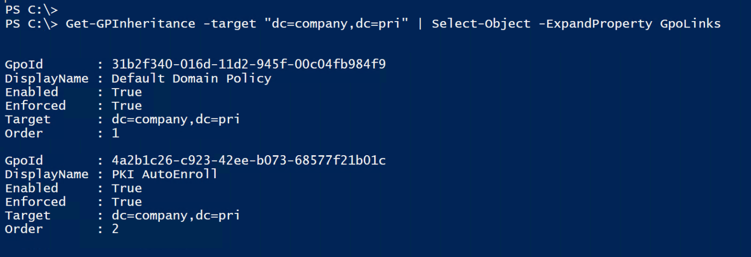 Get Group Policy Links with PowerShell • The Lonely Administrator
