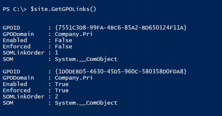 Get Group Policy Links with PowerShell • The Lonely Administrator