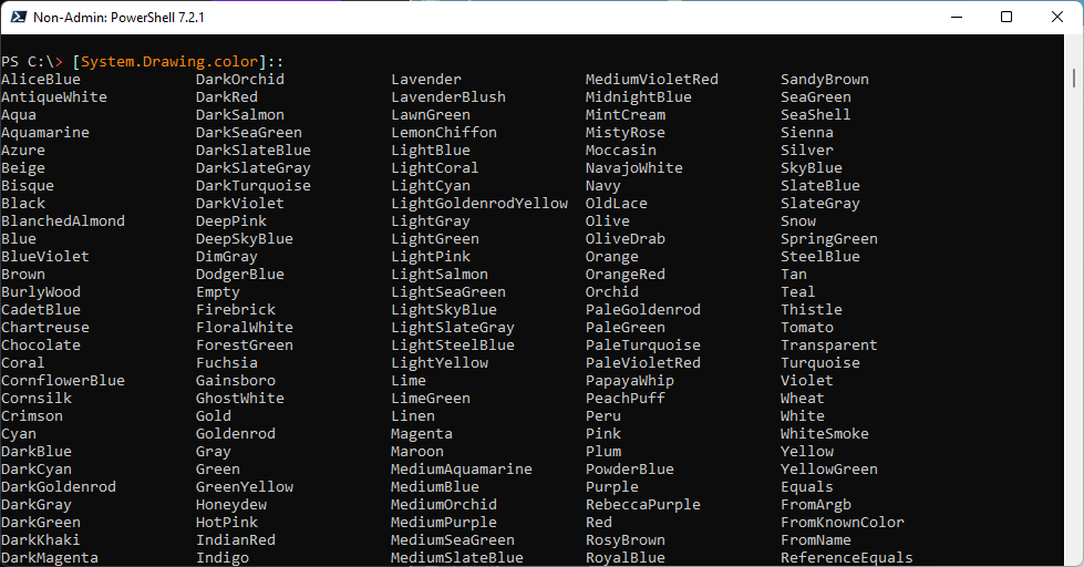 Friday Fun - Painting a Pretty Picture with PowerShell • The Lonely ...